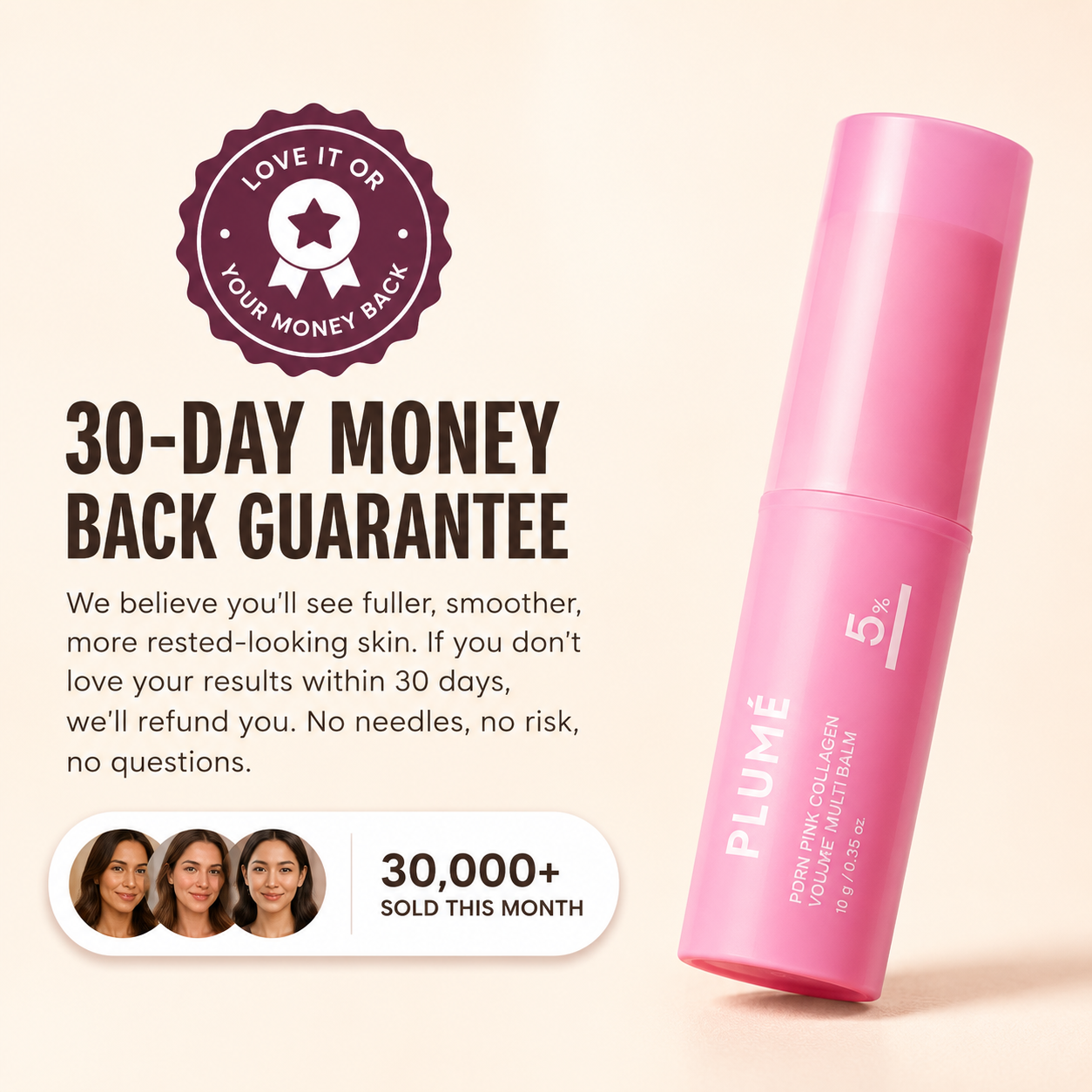 Plumé Collagen Volume Balm